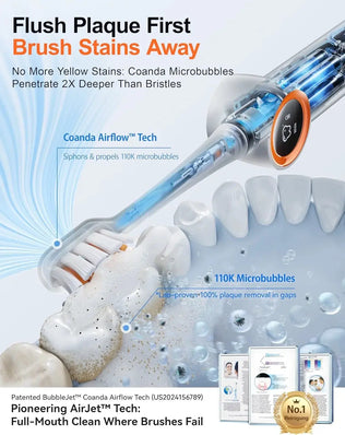 AirJet X3 Electric Toothbrush RANVOO