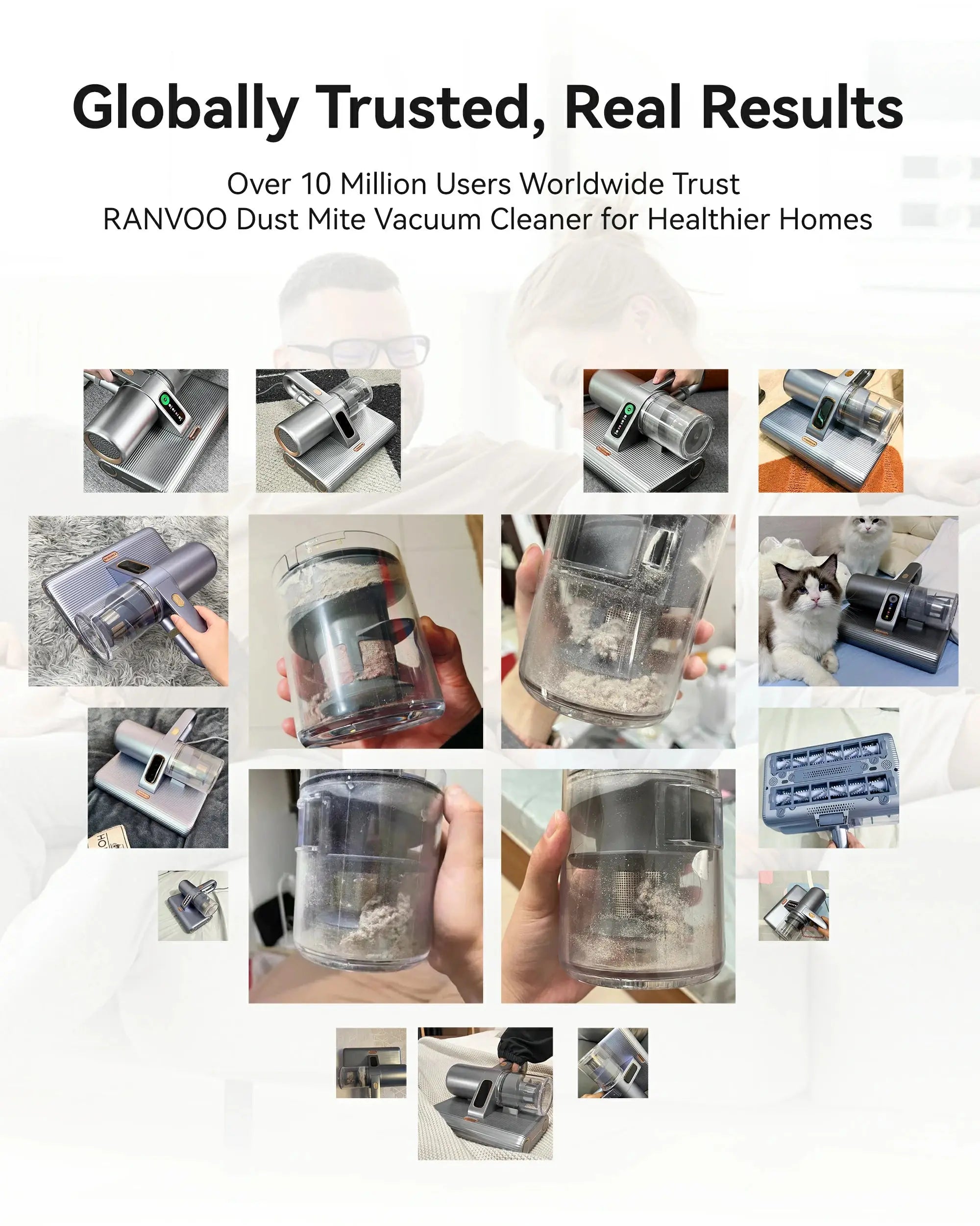 MY1A Mattress Bed Vacuum Cleaner (UK Only) RANVOO